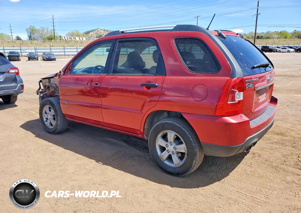 2009 Kia Sportage Lx VIN:KNDJF724297592064 - 2