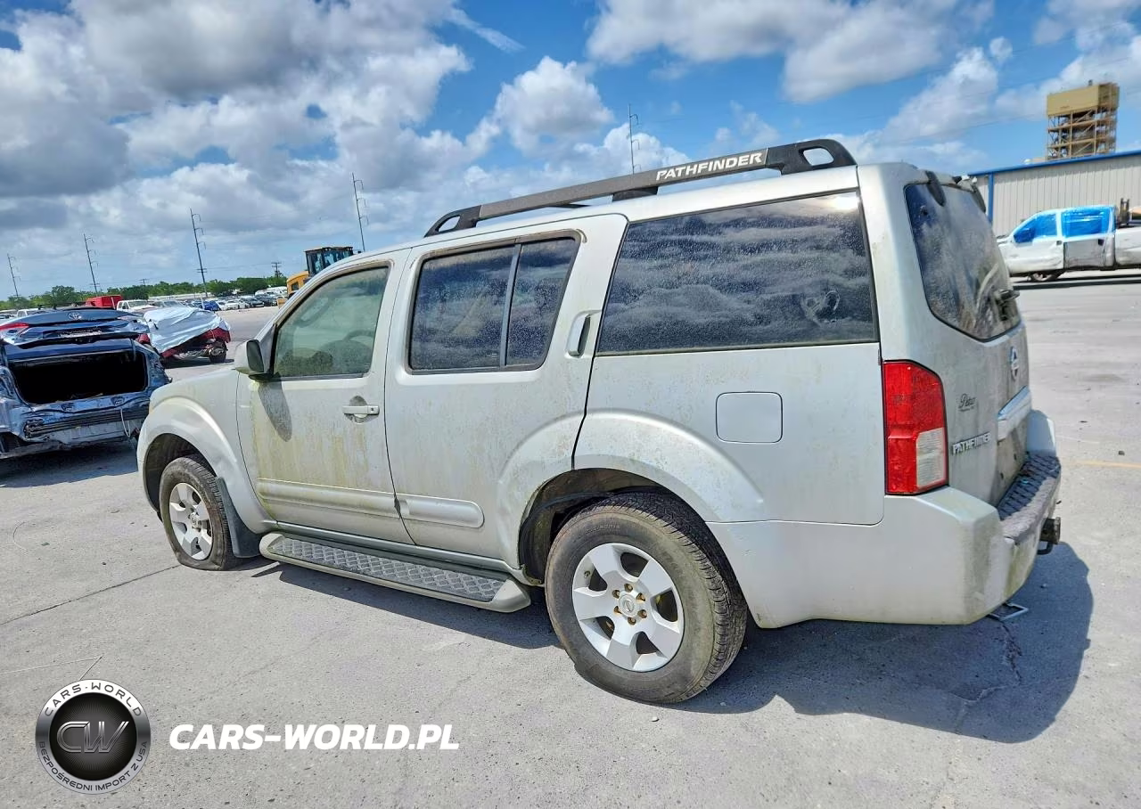 2007 Nissan Pathfinder S VIN:5N1AR18U67C638720 - 2