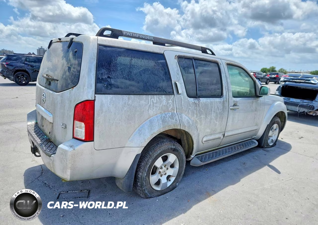 2007 Nissan Pathfinder S VIN:5N1AR18U67C638720 - 3
