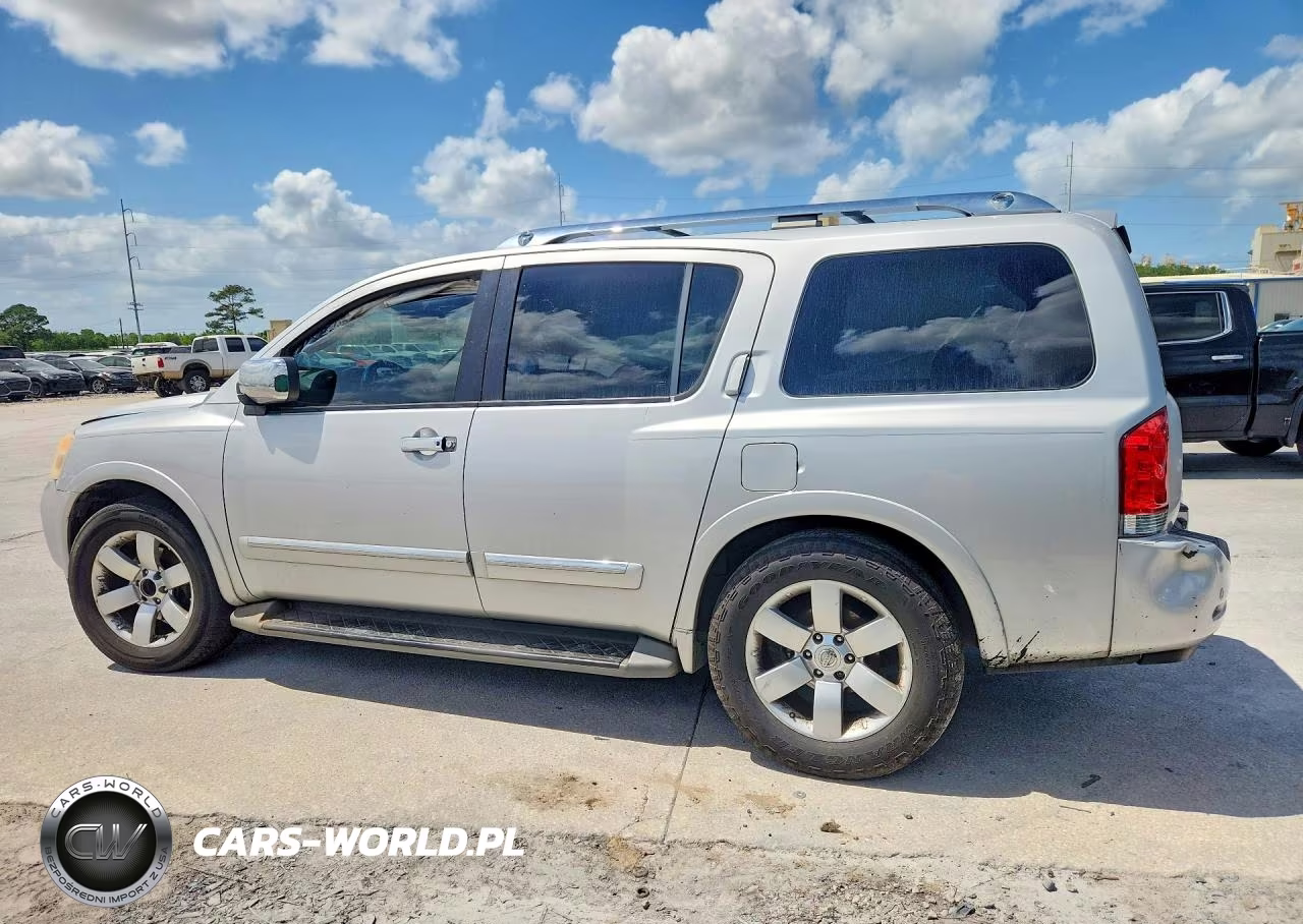 2012 Nissan Armada Sv VIN:5N1BA0ND6CN615964 - 2