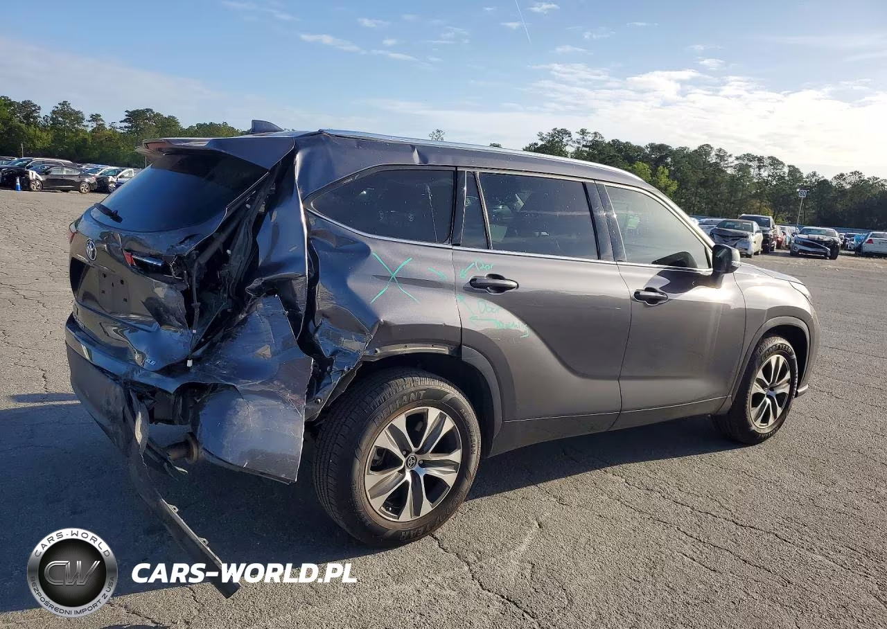 2021 Toyota Highlander Xle VIN:5TDHZRAHXMS519724 - 3