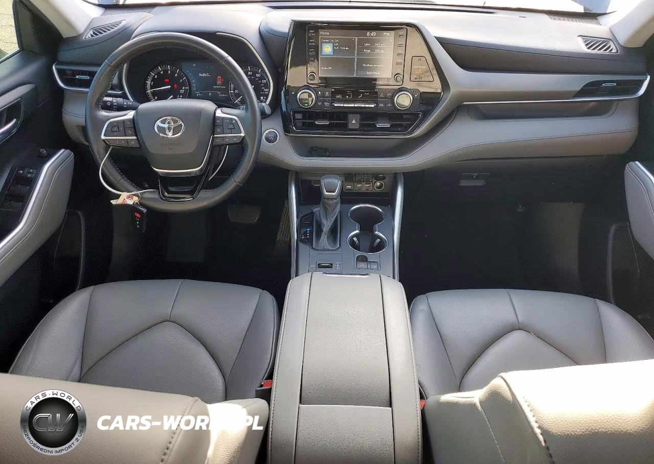 2021 Toyota Highlander Xle VIN:5TDHZRAHXMS519724 - 8