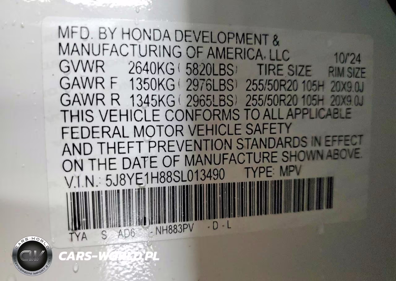 2025 Acura Mdx Advance VIN:5J8YE1H88SL013490 - 13