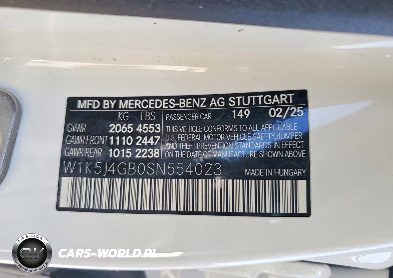 2025 Mercedes-Benz Cla 250 VIN:W1K5J4GB0SN554023 - 13
