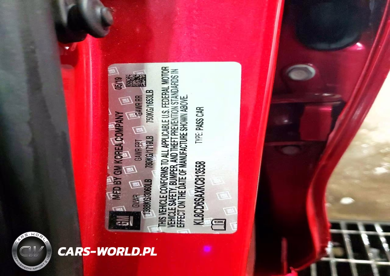 2019 Chevrolet Spark 1Lt VIN:KL8CD6SAXKC813558 - 13