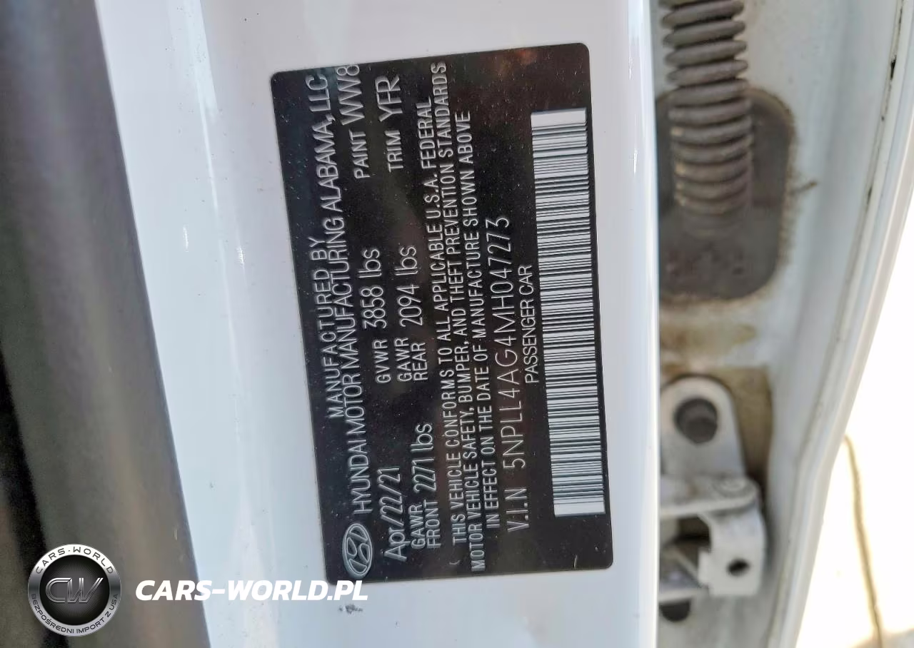 2021 Hyundai Elantra Se VIN:5NPLL4AG4MH047273 - 12