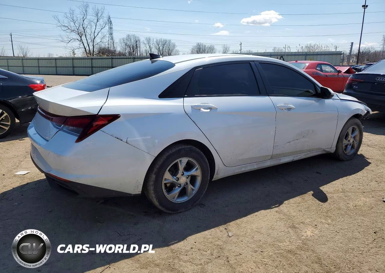 2021 Hyundai Elantra Se VIN:5NPLL4AG4MH047273 - 3