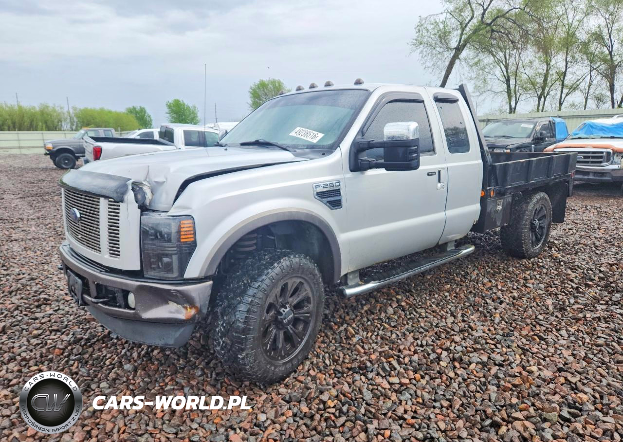 2008 Ford F250 Super Duty Flatbed Truck
