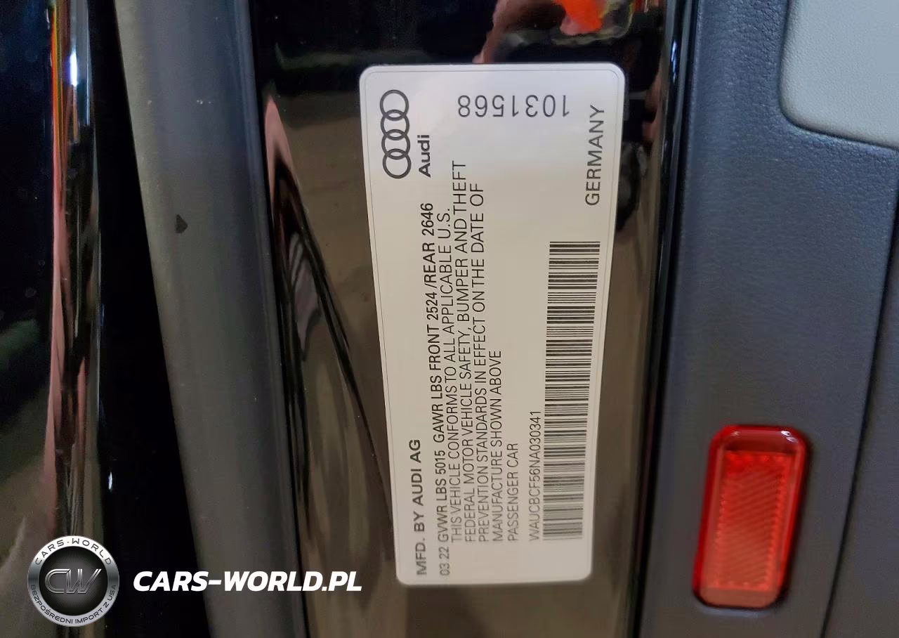 2022 Audi A5 Premium Plus 40 VIN:WAUCBCF56NA030341 - 12