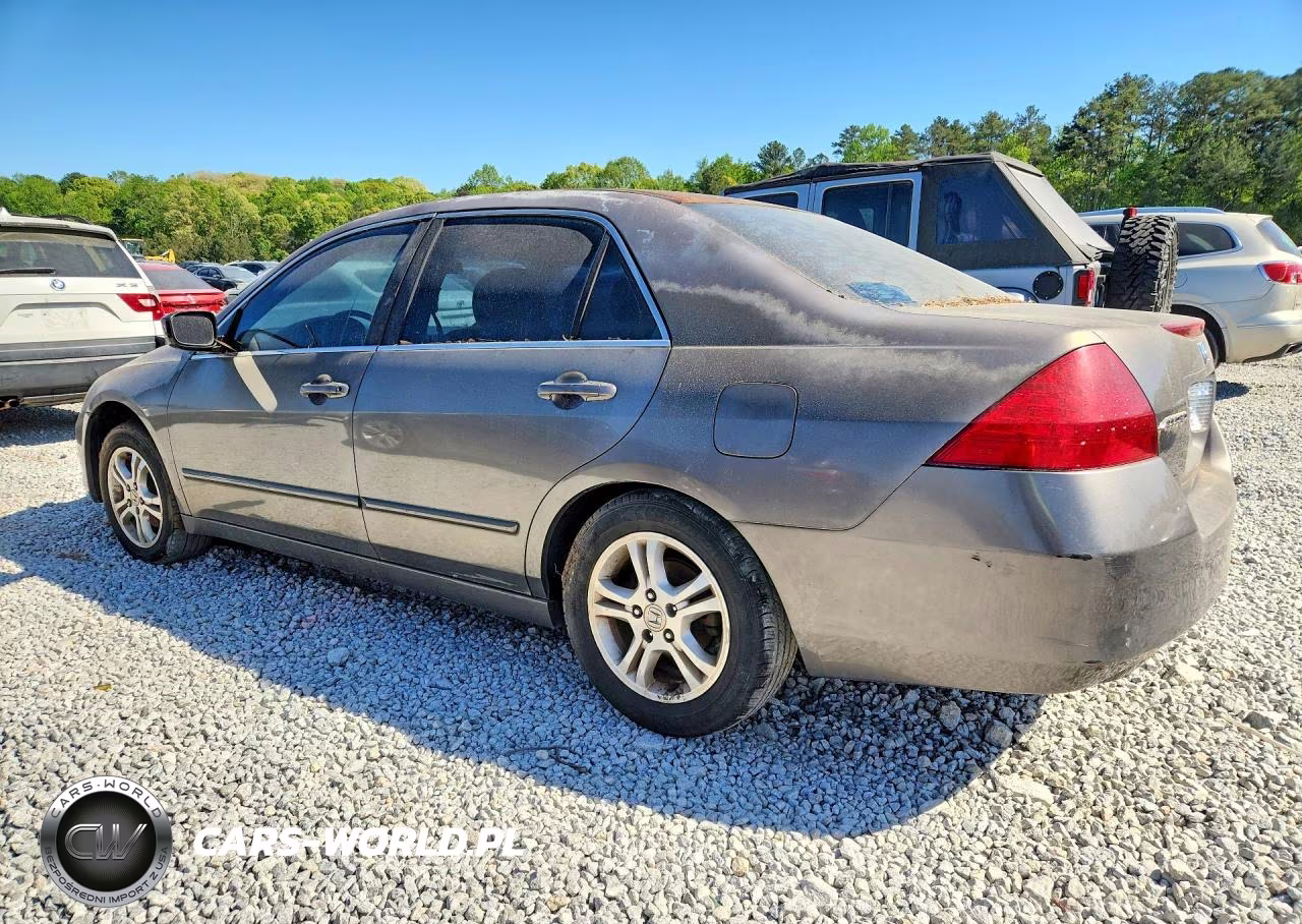 2007 Honda Accord Ex VIN:1HGCM56767A125366 - 2