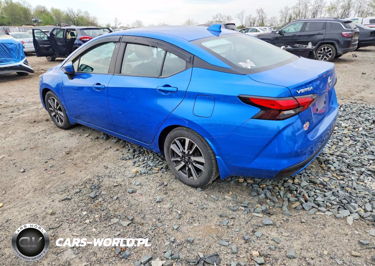 2021 Nissan Versa Sv VIN:3N1CN8EV3ML845342 - 2