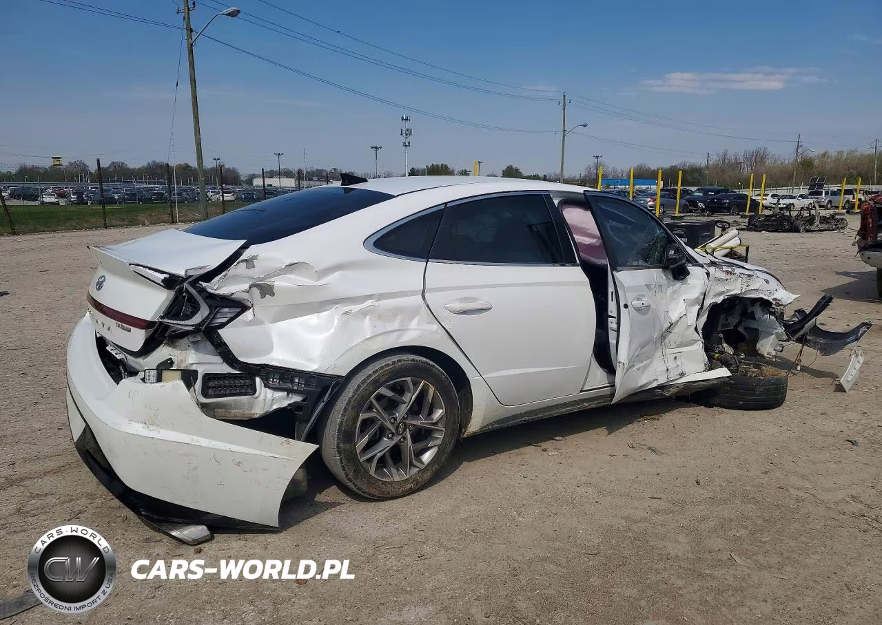 2020 Hyundai Sonata Sel VIN:5NPEL4JA9LH060734 - 3