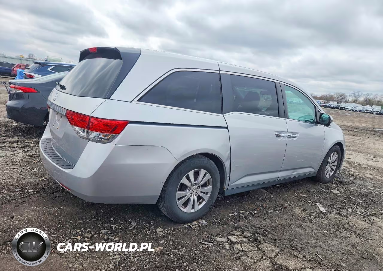 2014 Honda Odyssey Exl VIN:5FNRL5H66EB089473 - 3