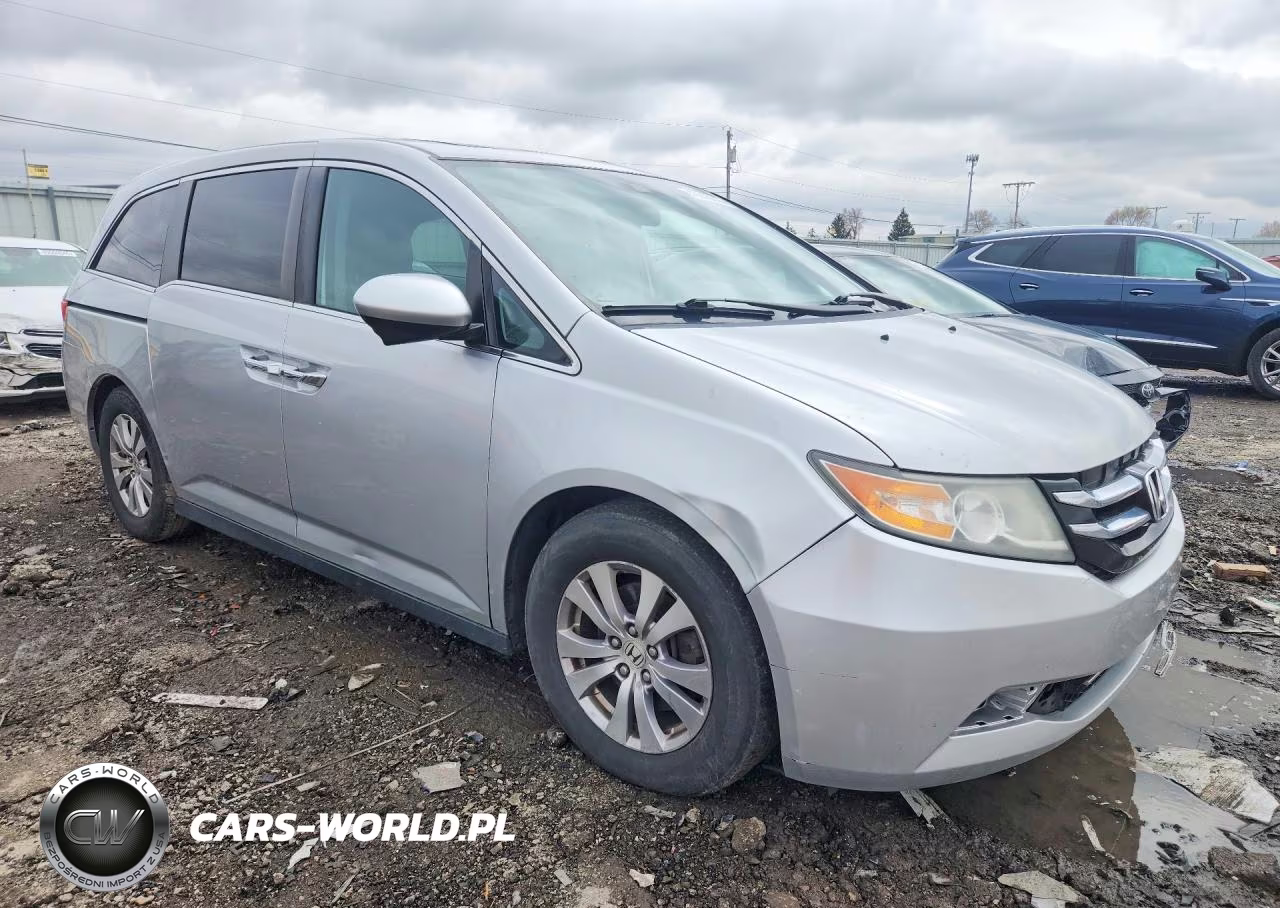 2014 Honda Odyssey Exl VIN:5FNRL5H66EB089473 - 4
