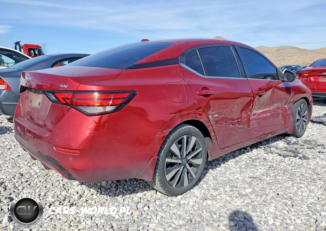 2021 Nissan Sentra Sv VIN:3N1AB8CV9MY296624 - 3