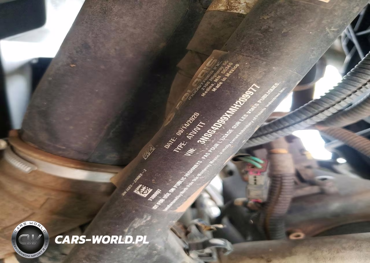 2021 Polaris General Utility Vehicle VIN:3NSG4D99XMH209977 - 10