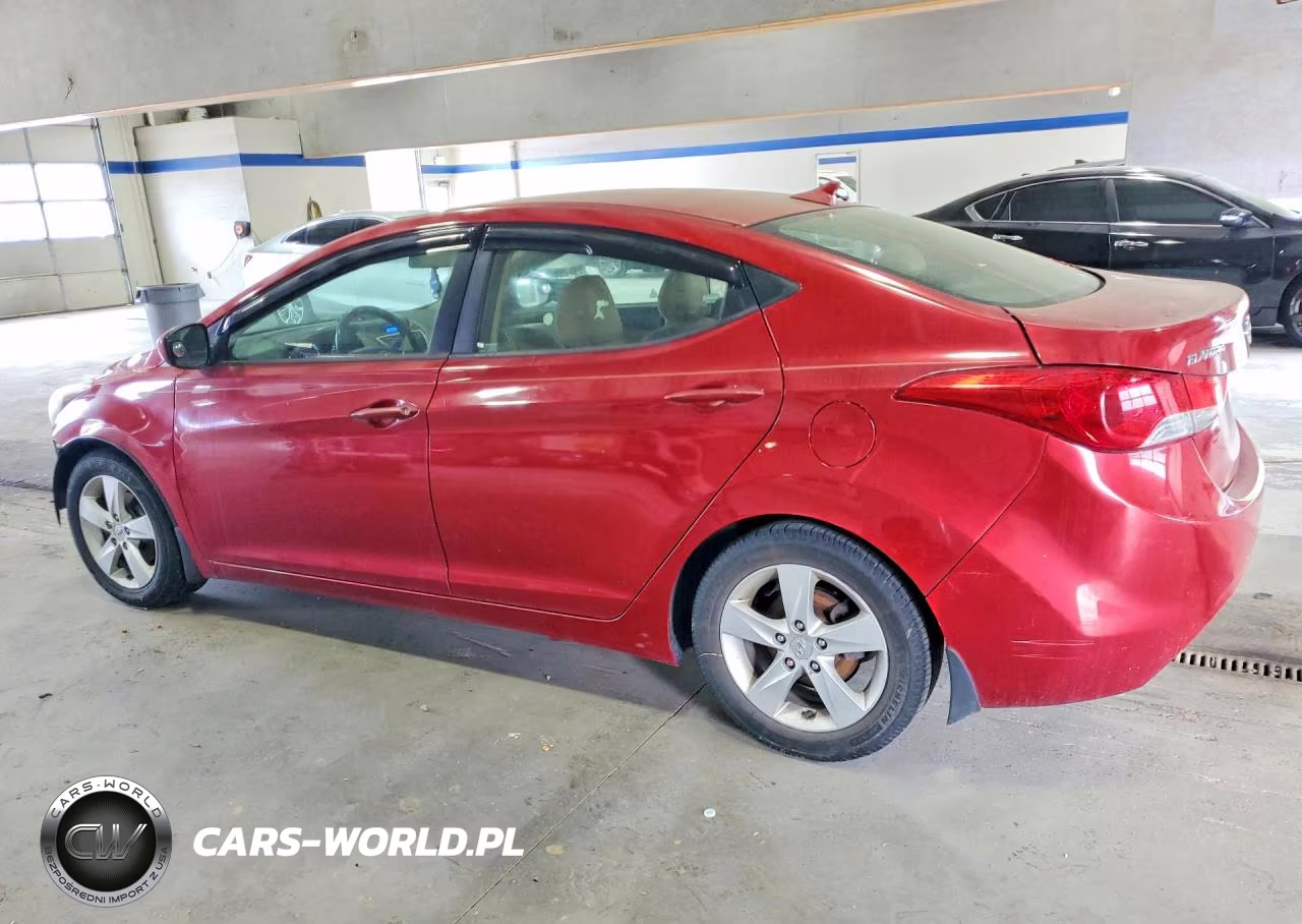 2012 Hyundai Elantra Gls VIN:KMHDH4AE8CU372996 - 2