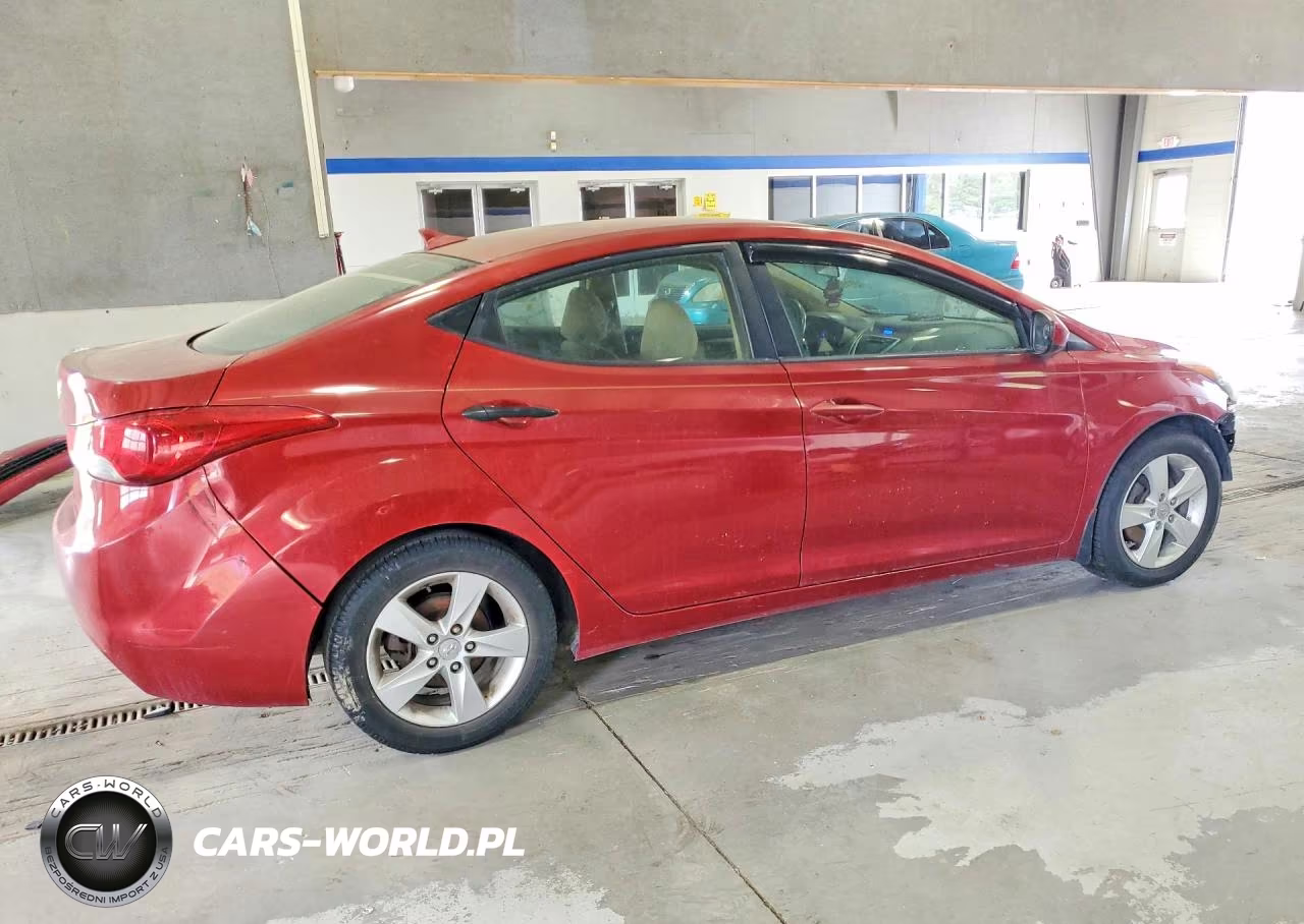 2012 Hyundai Elantra Gls VIN:KMHDH4AE8CU372996 - 3