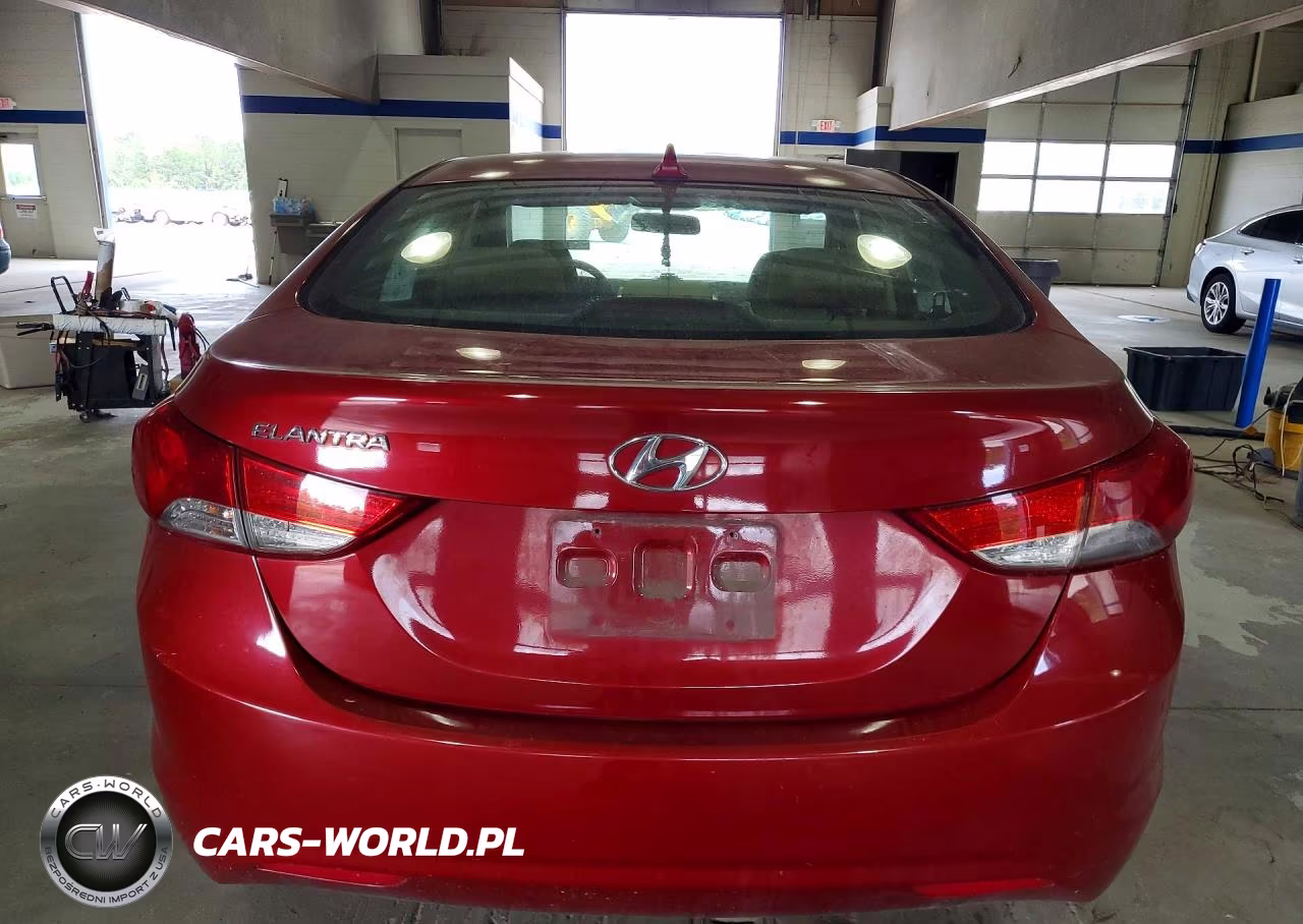2012 Hyundai Elantra Gls VIN:KMHDH4AE8CU372996 - 6