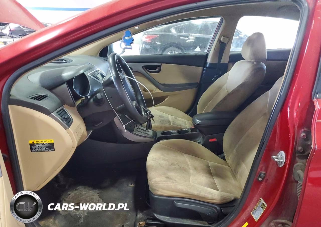 2012 Hyundai Elantra Gls VIN:KMHDH4AE8CU372996 - 7