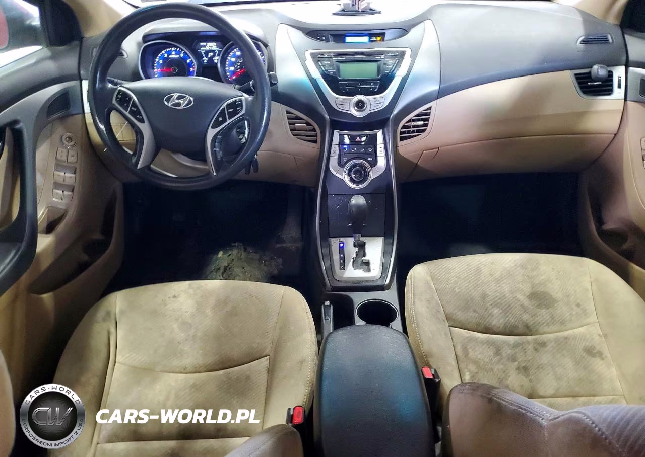 2012 Hyundai Elantra Gls VIN:KMHDH4AE8CU372996 - 8