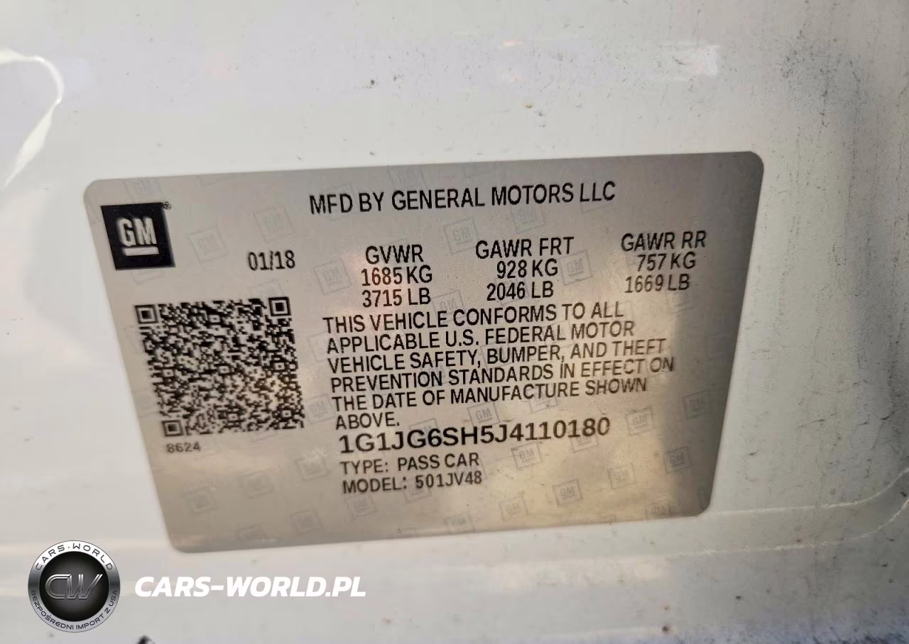 2018 Chevrolet Sonic VIN:1G1JG6SH5J4110180 - 12