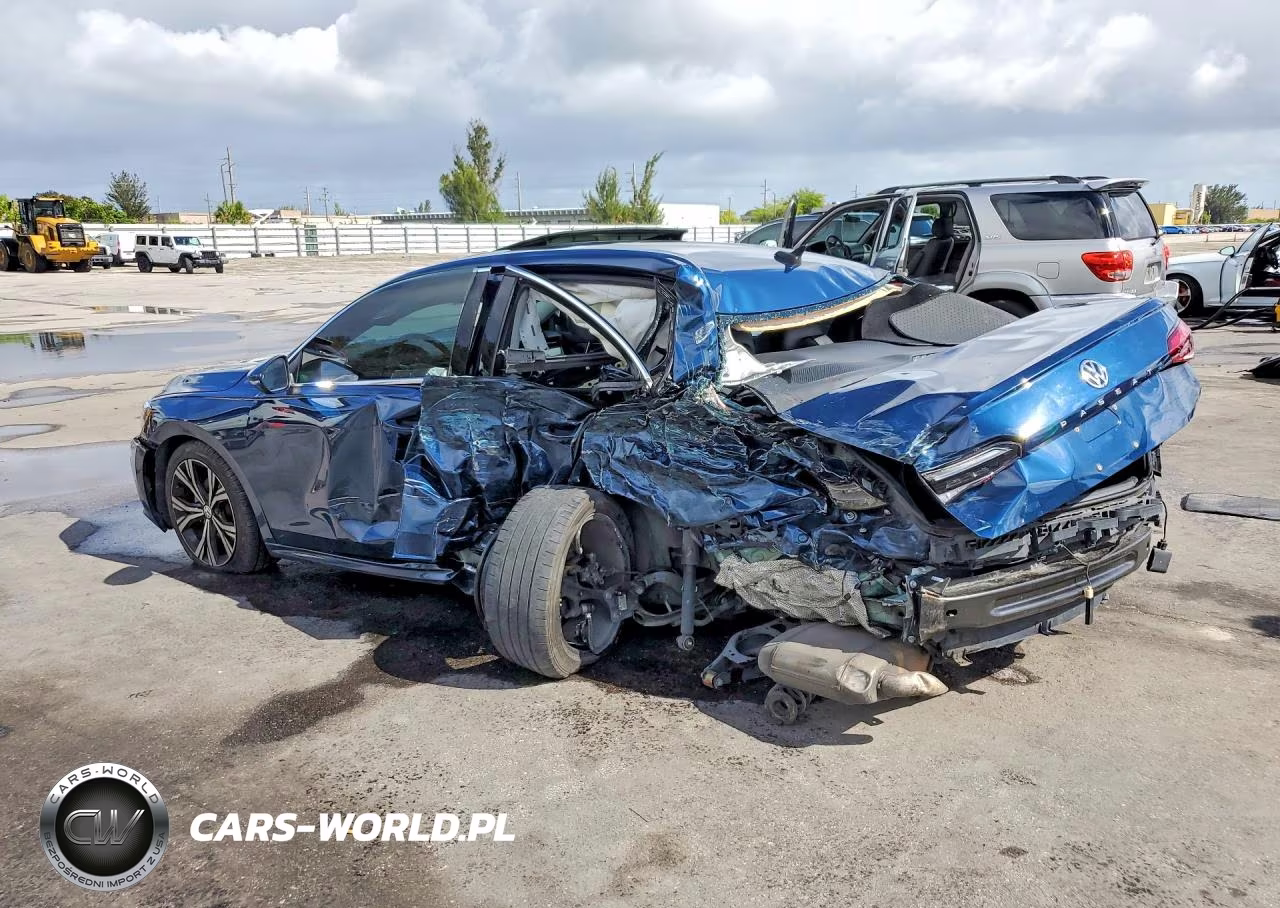 2022 Volkswagen Passat Se VIN:1VWSA7A37NC008543 - 2
