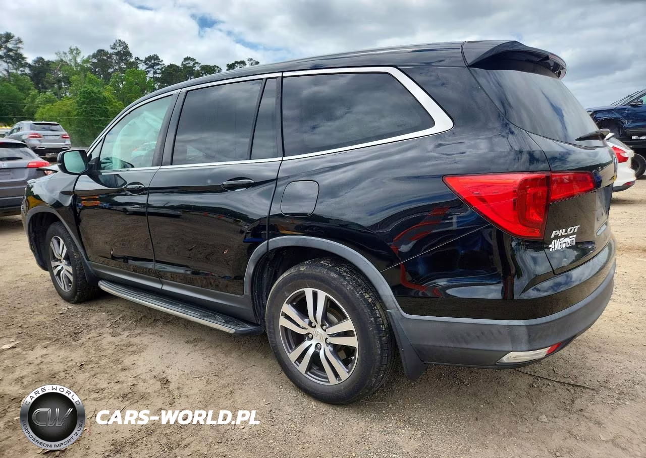 2017 Honda Pilot Exl VIN:5FNYF5H57HB031192 - 2