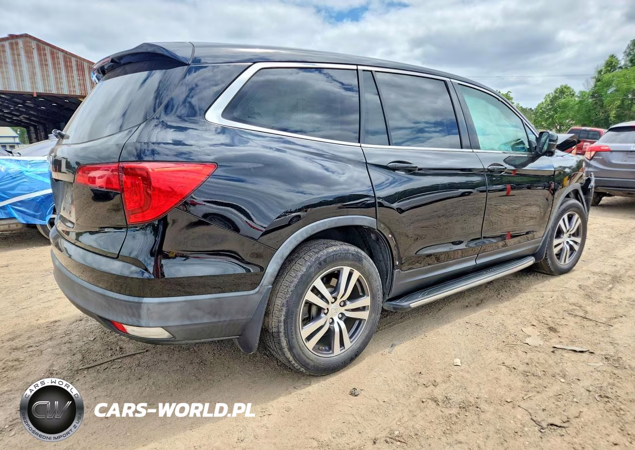 2017 Honda Pilot Exl VIN:5FNYF5H57HB031192 - 3