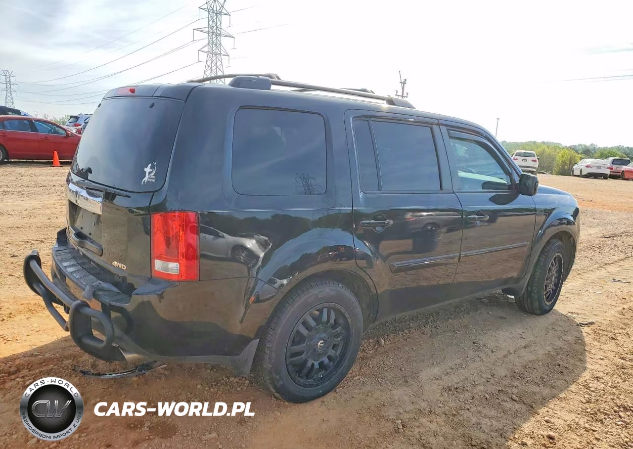 2012 Honda Pilot Exl VIN:5FNYF4H59CB001775 - 3