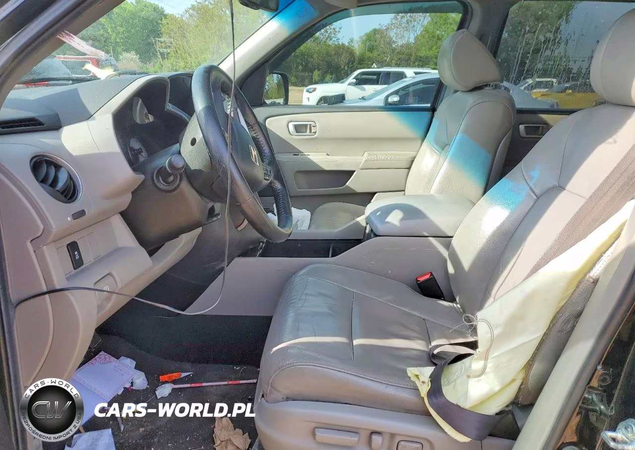 2012 Honda Pilot Exl VIN:5FNYF4H59CB001775 - 7
