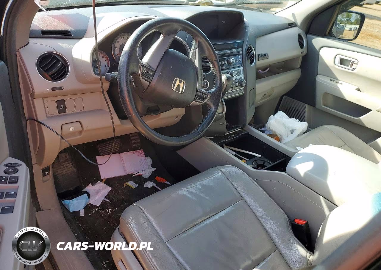 2012 Honda Pilot Exl VIN:5FNYF4H59CB001775 - 8