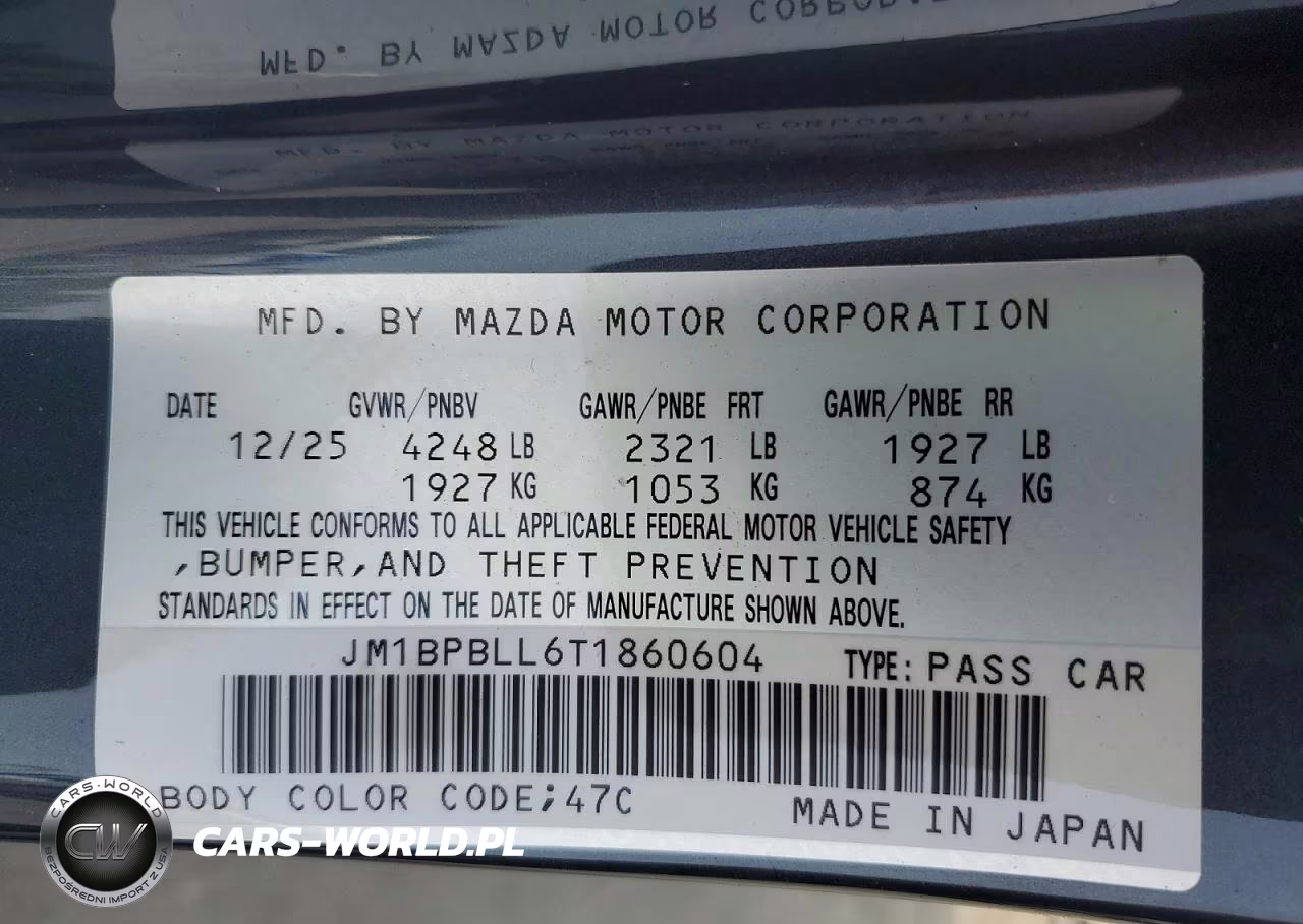 2026 Mazda 3 Preferred VIN:JM1BPBLL6T1860604 - 13