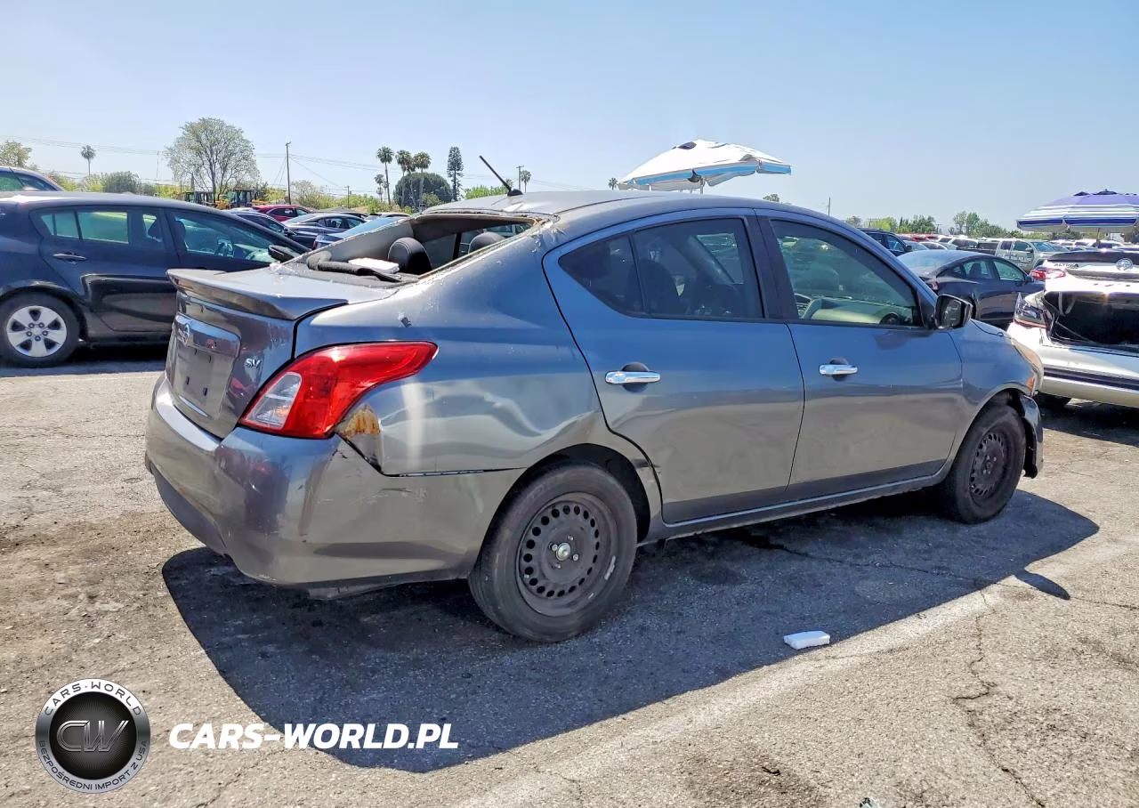 2018 Nissan Versa Sv VIN:3N1CN7AP5JL800187 - 3