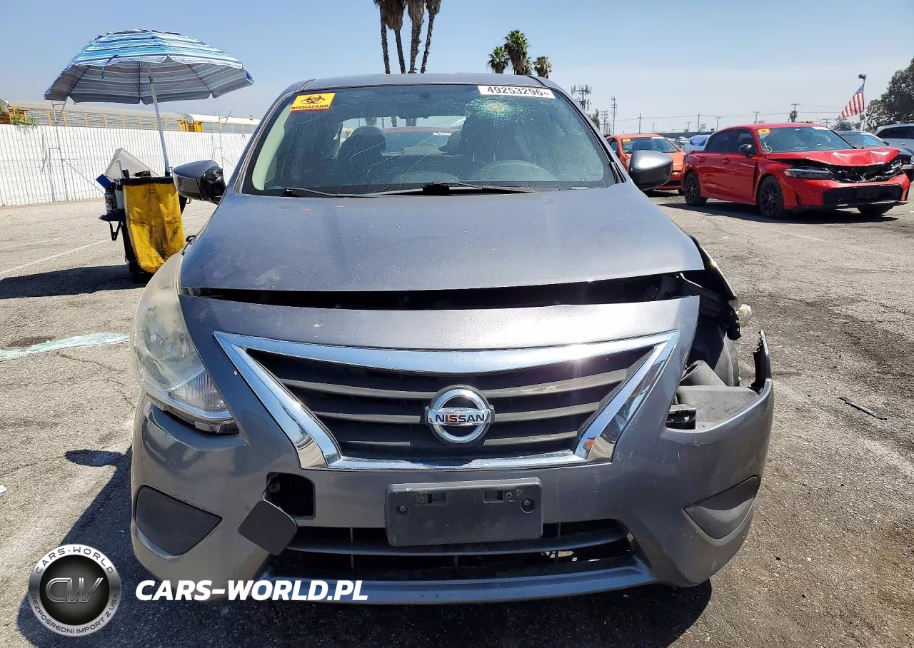 2018 Nissan Versa Sv VIN:3N1CN7AP5JL800187 - 5
