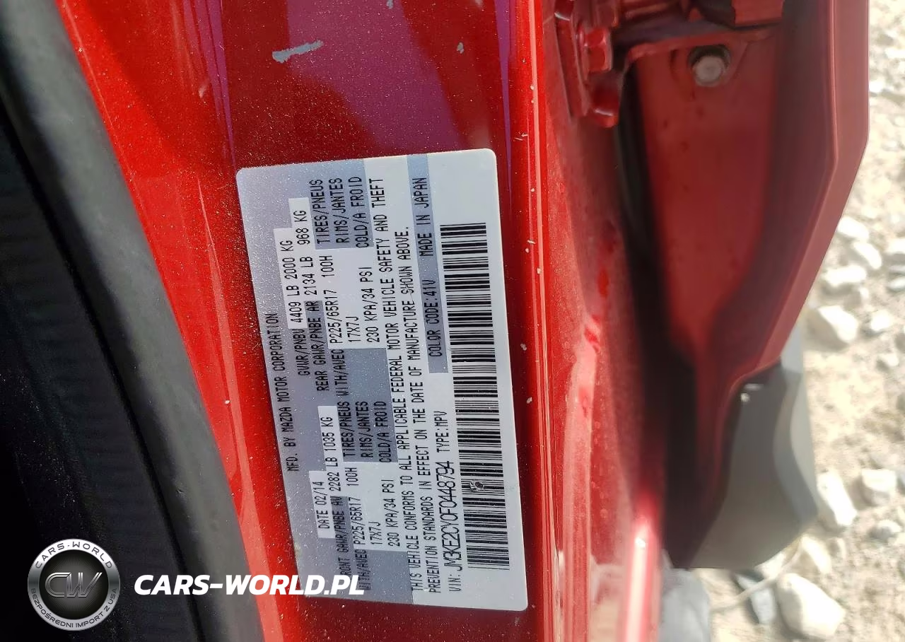 2015 Mazda Cx-5 Touring VIN:JM3KE2CY0F0448794 - 13
