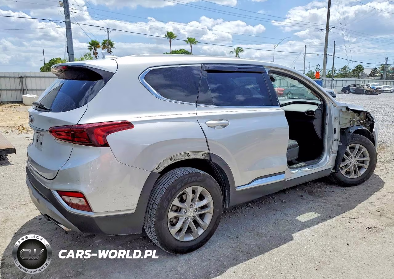 2019 Hyundai Santa Fe Sel 2.4L VIN:5NMS33ADXKH065802 - 3
