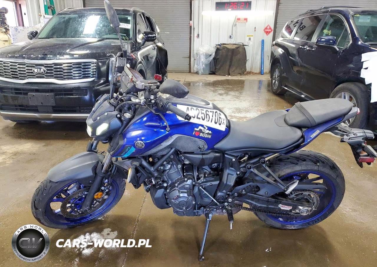 2023 Yamaha Mt07 VIN:JYARM32E6PA007878 - 3