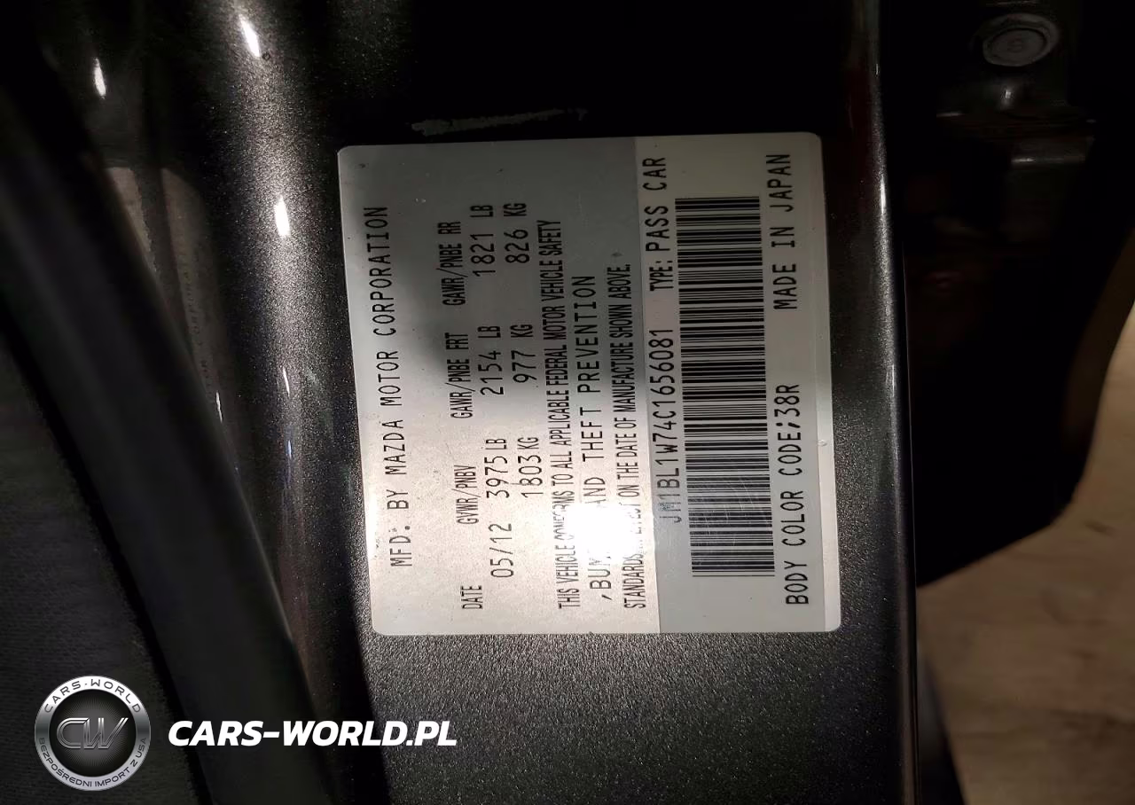 2012 Mazda 3 I VIN:JM1BL1W74C1656081 - 12