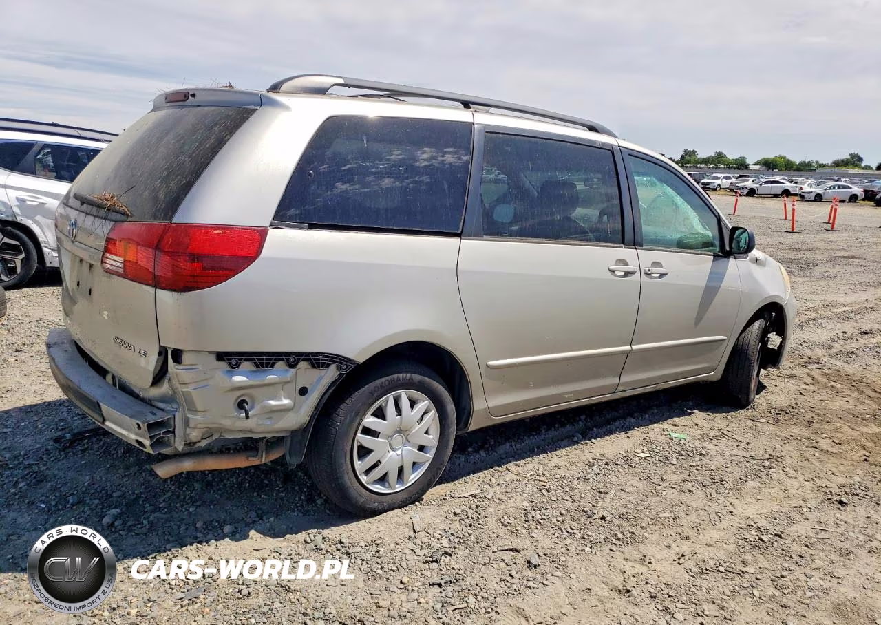 2005 Toyota Sienna Le 7 Passenger VIN:5TDZA23C25S231833 - 3