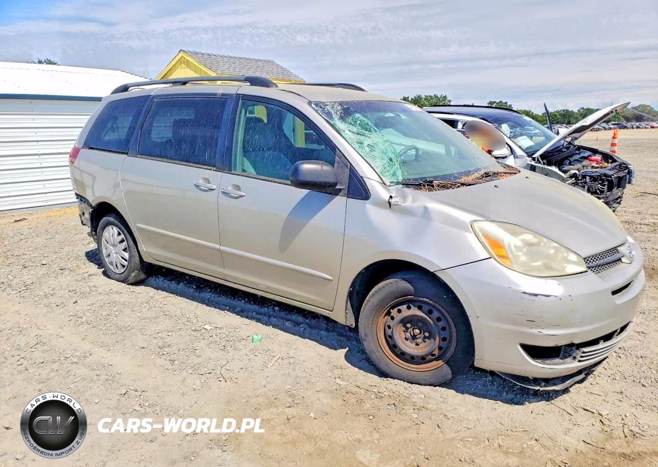 2005 Toyota Sienna Le 7 Passenger VIN:5TDZA23C25S231833 - 4