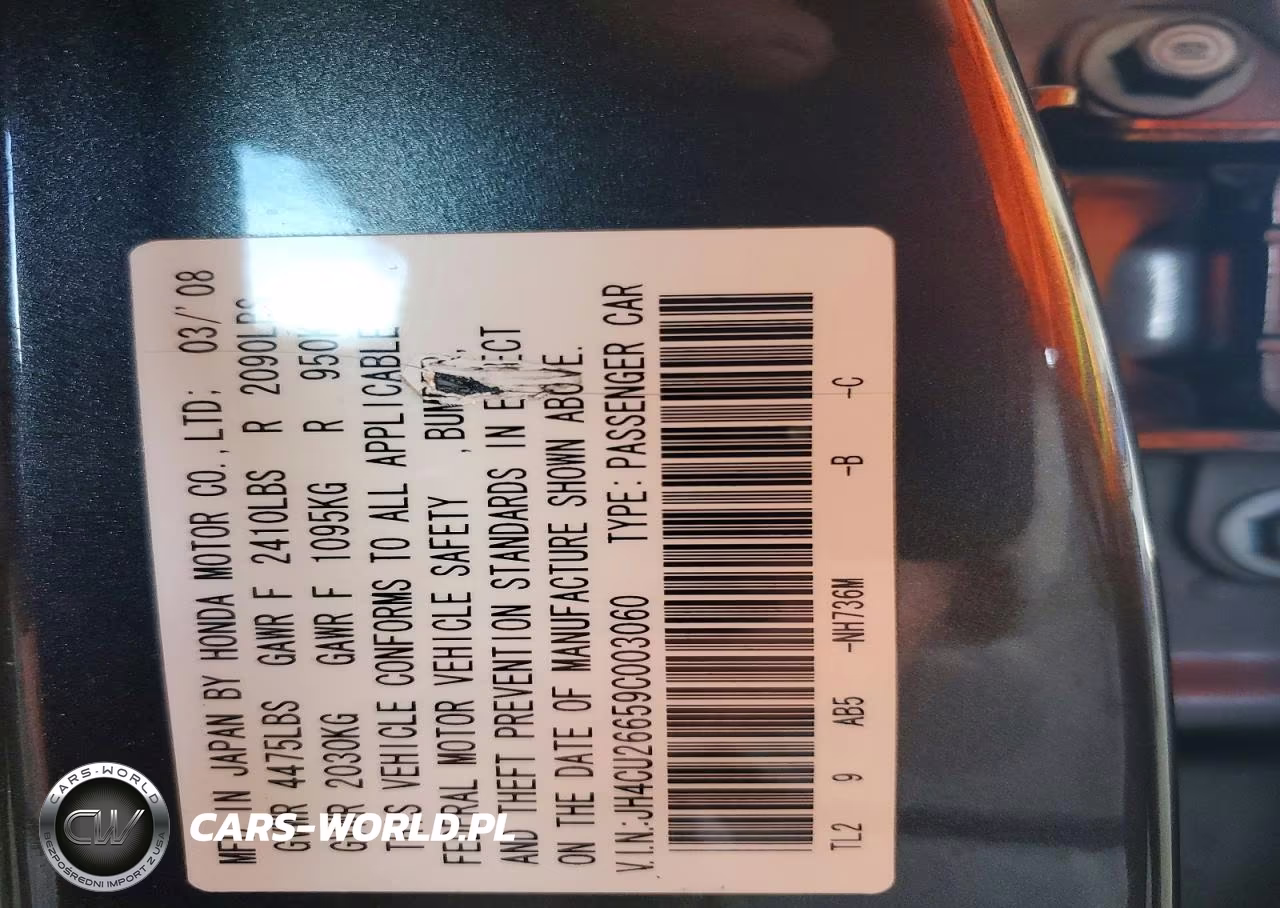 2009 Acura Tsx VIN:JH4CU26659C003060 - 13