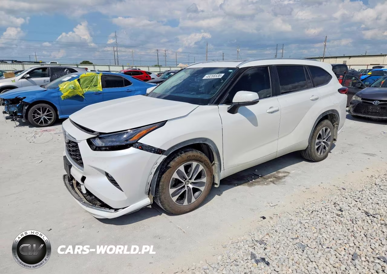 2023 Toyota Highlander Xle VIN:5TDKDRAH8PS028898 - 1