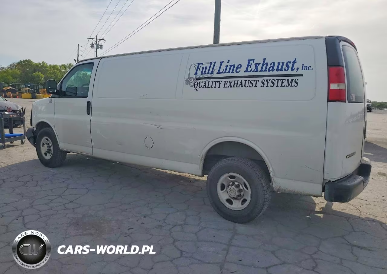 2012 Chevrolet Express 2500 Cargo Delivery Van VIN:1GCWGGCA0C1171977 - 2