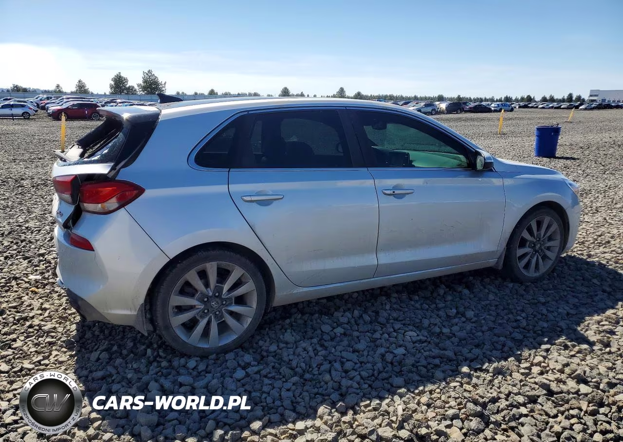 2018 Hyundai Elantra Gt Sport VIN:KMHH55LC2JU008971 - 3