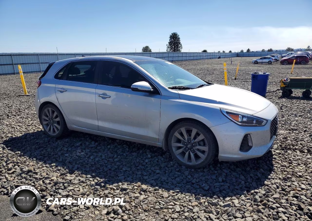 2018 Hyundai Elantra Gt Sport VIN:KMHH55LC2JU008971 - 4