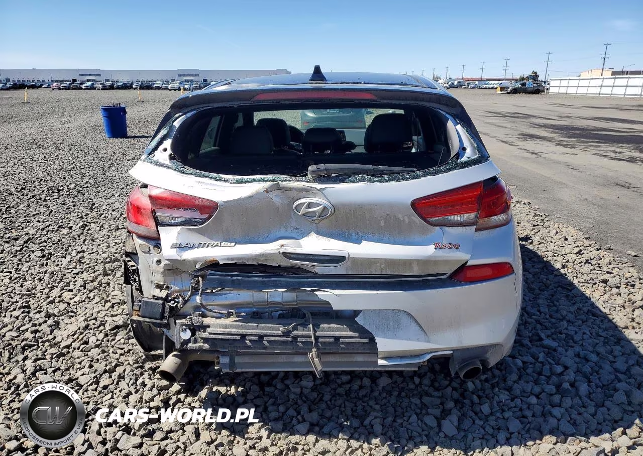 2018 Hyundai Elantra Gt Sport VIN:KMHH55LC2JU008971 - 6