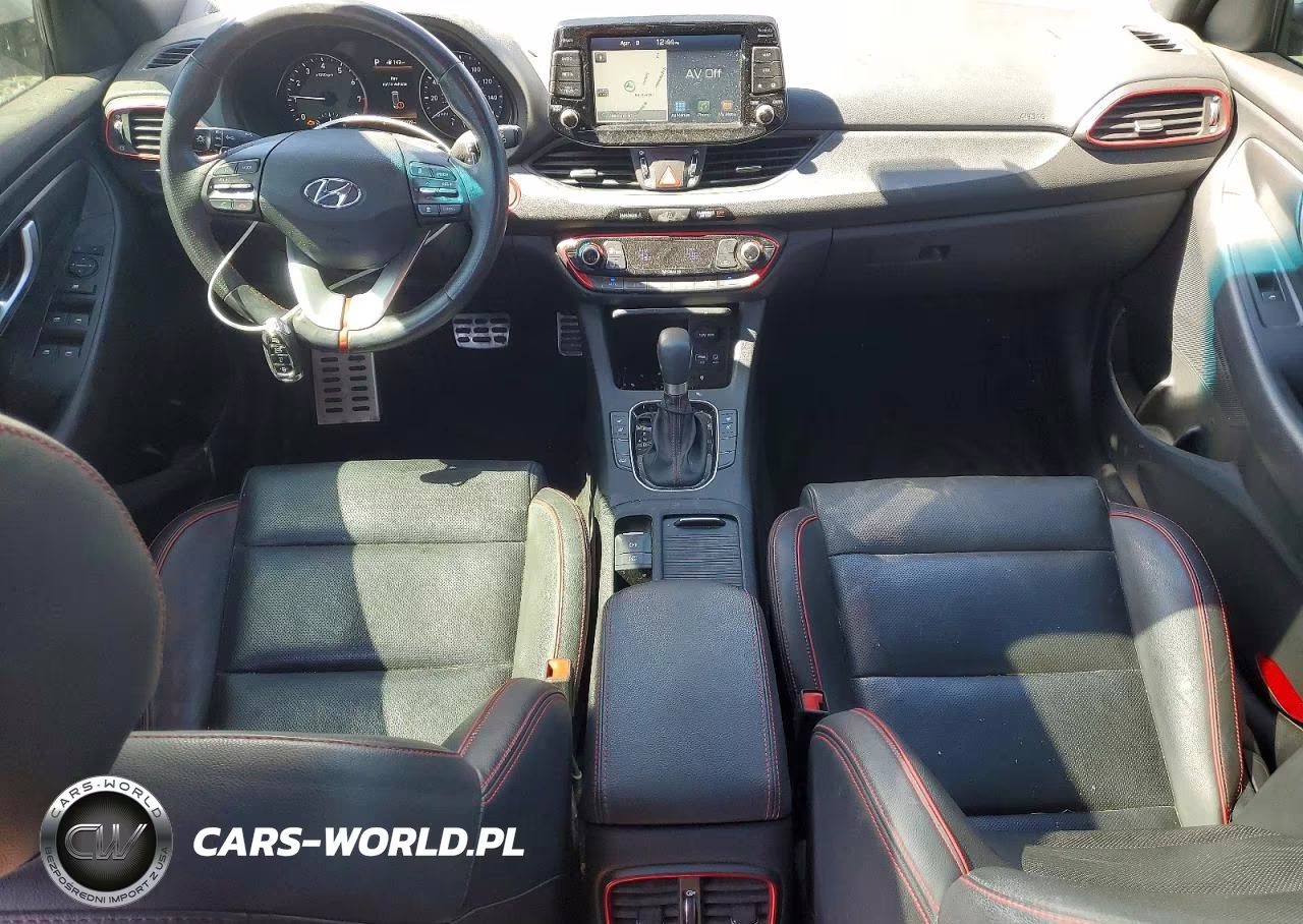 2018 Hyundai Elantra Gt Sport VIN:KMHH55LC2JU008971 - 8