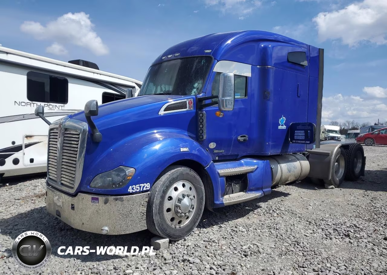 2018 Kenworth T680 Semi Truck VIN:1XKYD49X7JJ175781 - 2