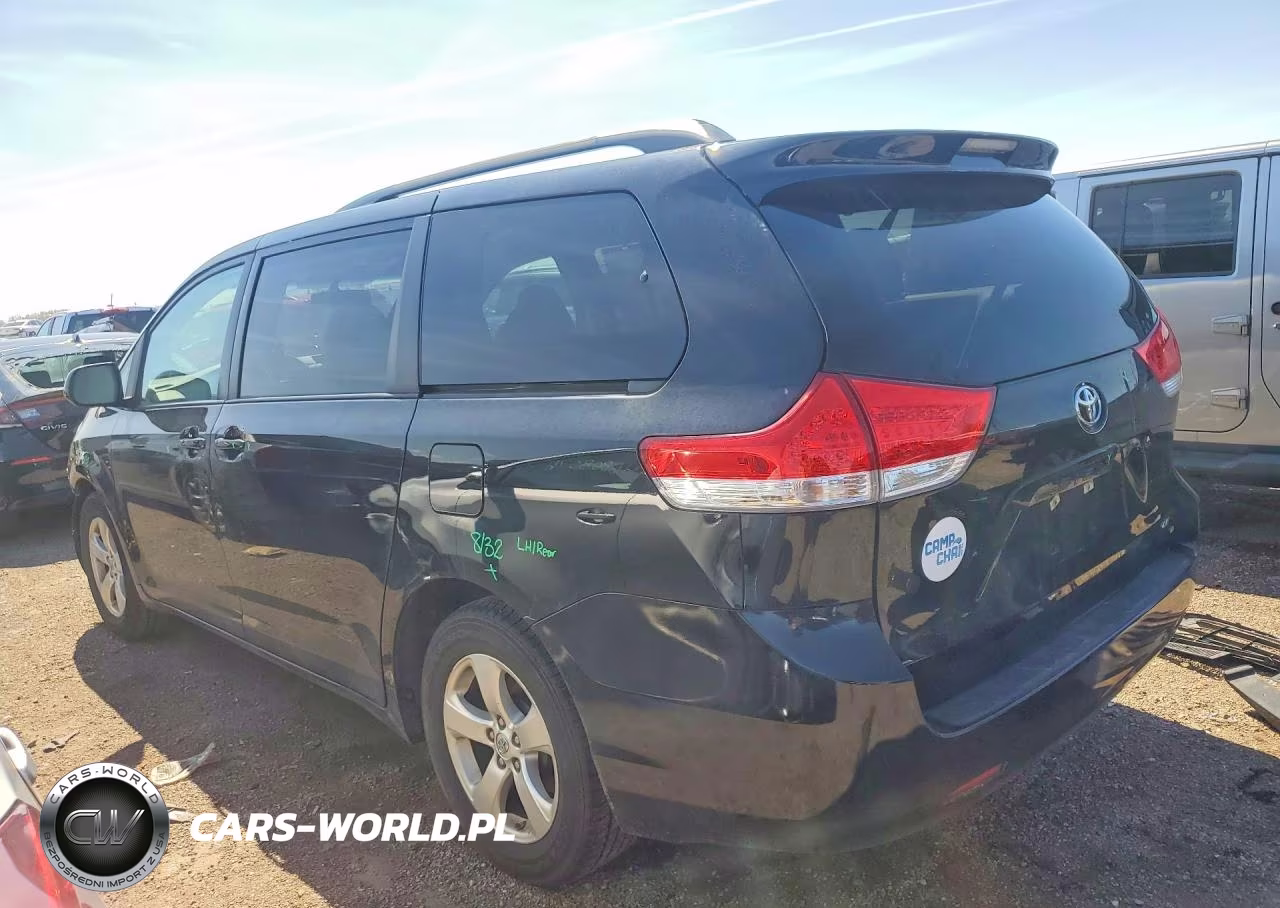 2013 Toyota Sienna Le VIN:5TDKK3DC6DS392459 - 2